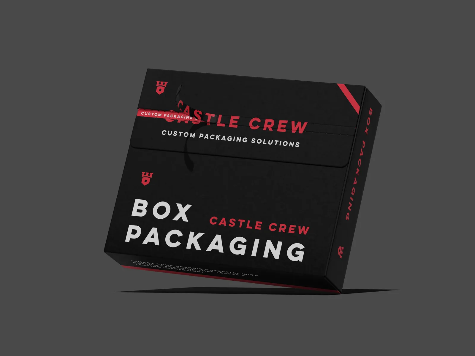Custom printed packaging box